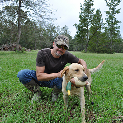 Hunting Dogs Bridge City TX Retrievers For Warriors Cliff Williams & Boss