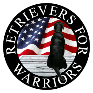 Retrievers For Warriors Logo W